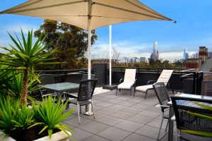 Rooftop Garden MCG View