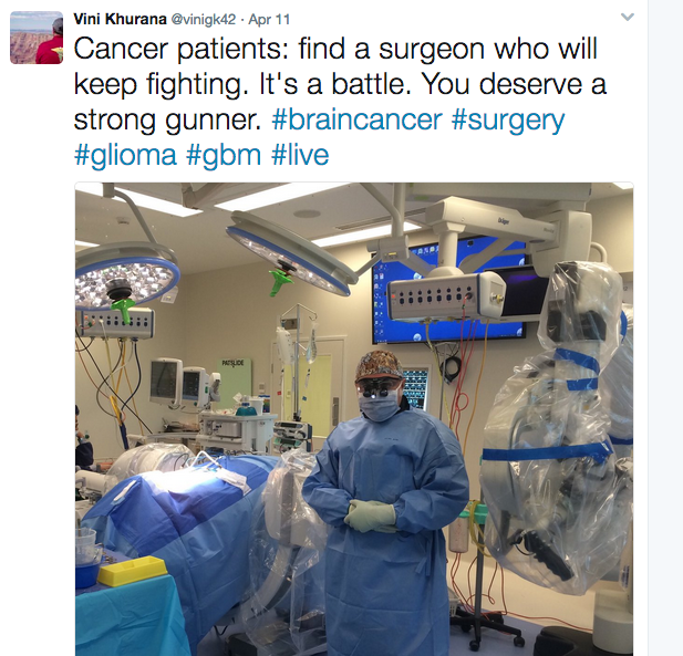 Brain Cancer Patient